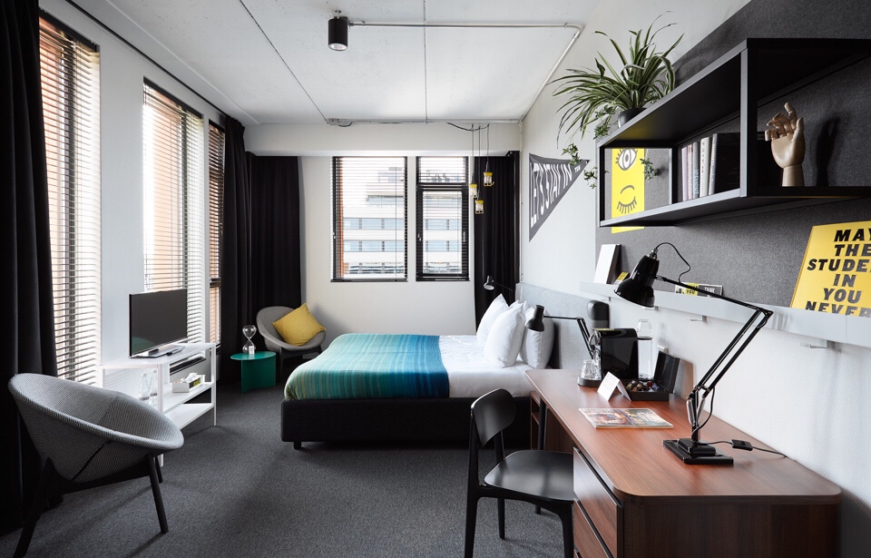 The Student Hotel Firenze concept hotel Interior design trend innovazione viaggiare hospitality design